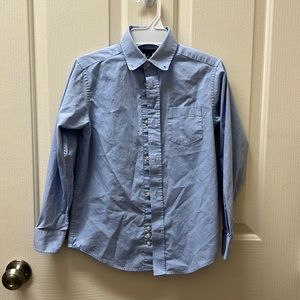 Tommy Hilfiger - Blue long sleeve button down dress shirt